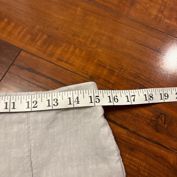 J. Jill Linen Stretch Pants Gray Cropped Pull-On Comfort Lightweight Size Xs 30 - Picture 14 of 16